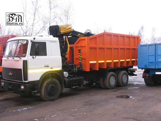 Автомобиль-Ломовоз с ОМТ-97 Автомобиль-Ломовоз с ОМТ-97