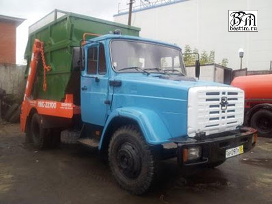 Мусоровоз контейнерный МКС-22700 Мусоровоз контейнерный МКС-22700