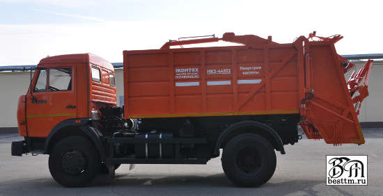 Мусоровоз с задней загрузкой МКЗ-44103 (новое название МК-4441-04) Мусоровоз с задней загрузкой МКЗ-44103 (новое название МК-4441-04)