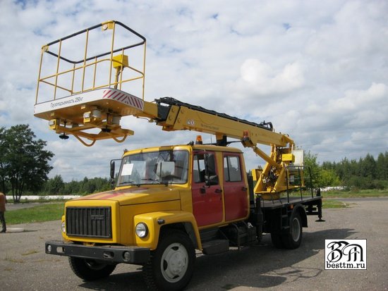 Автогидроподъемник телескопический ВС-18Т (автовышка) Автогидроподъемник телескопический ВС-18Т (автовышка)