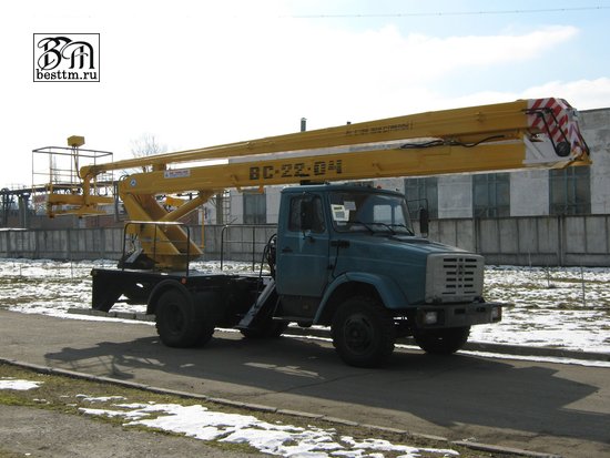 Автогидроподъемник ВС-22-04 на базе шасси ЗИЛ-432932 дизель Автогидроподъемник ВС-22-04 на базе шасси ЗИЛ-432932 дизель
