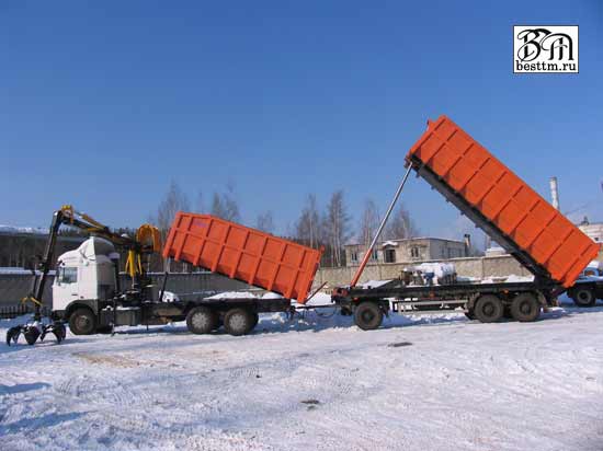 Ломовоз 58111А на базе МАЗ-6303А5(6303А8) Ломовоз 58111А на базе МАЗ-6303А5(6303А8)