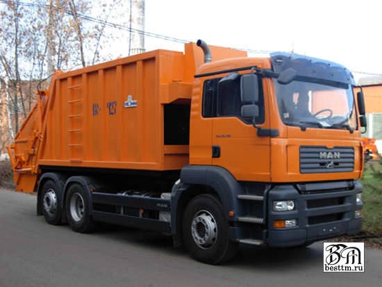 Мусоровоз с задней загрузкой КО-427-46 Мусоровоз с задней загрузкой КО-427-46