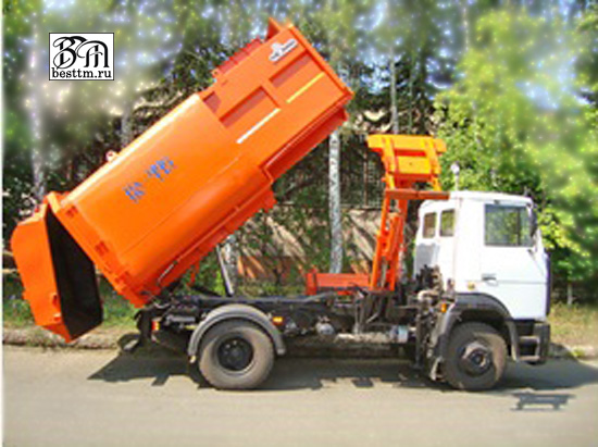 Мусоровоз с боковой загрузкой КО-449-41 Мусоровоз с боковой загрузкой КО-449-41