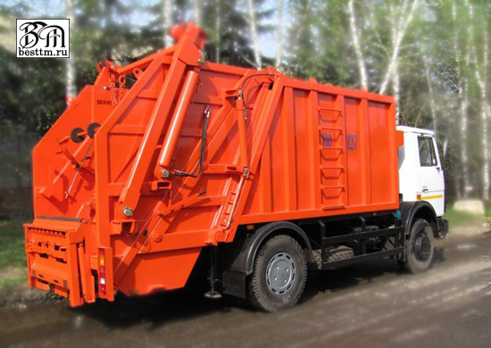 Мусоровоз с задней загрузкой КО-427-32 Мусоровоз с задней загрузкой КО-427-32
