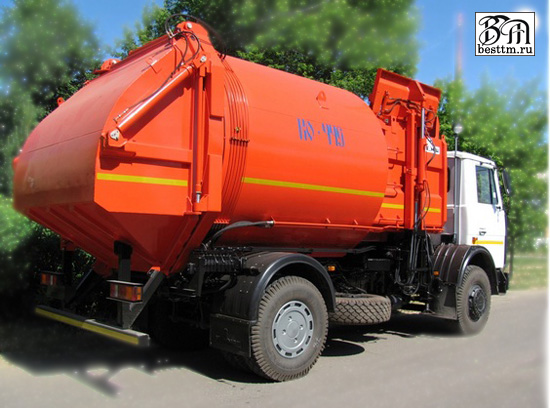 Мусоровоз с боковой загрузкой КО-449-33 Мусоровоз с боковой загрузкой КО-449-33