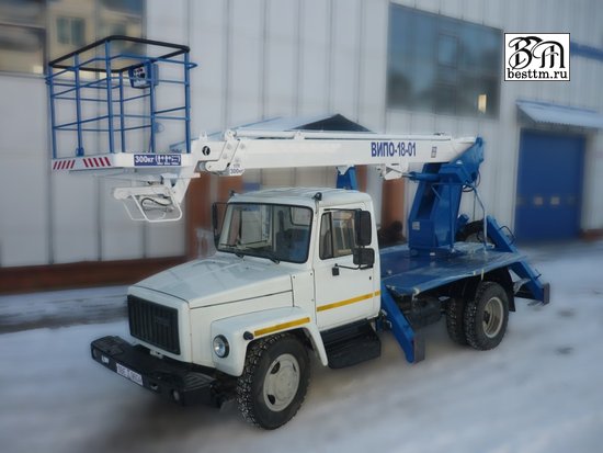 Автоподъемник ВИПО-18-01 на базе шасси ГАЗ-3309 исп.1 Автоподъемник ВИПО-18-01 на базе шасси ГАЗ-3309 исп.1