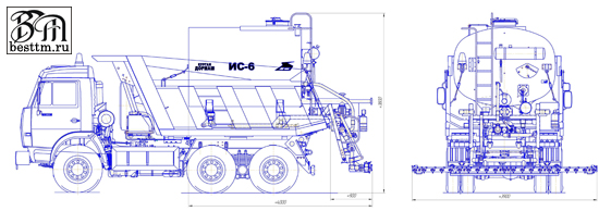 Автогудронатор ИС-6 Автогудронатор ИС-6