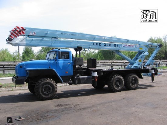 Автогидроподъемник ПМС-328-01 на базе шасси УРАЛ-4320-1912-30 Автогидроподъемник ПМС-328-01 на базе шасси УРАЛ-4320-1912-30