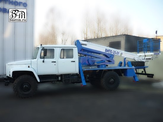 Автоподъемник ВИПО-20-01 на базе шасси ГАЗ-3081 Автоподъемник ВИПО-20-01 на базе шасси ГАЗ-3081