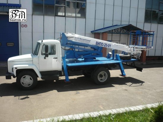 Автоподъемник ВИПО-20-01 на базе шасси ГАЗ-3309 Автоподъемник ВИПО-20-01 на базе шасси ГАЗ-3309