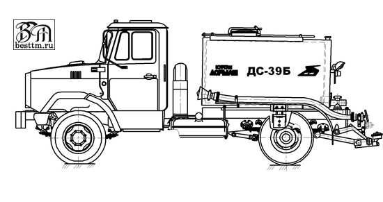 Автогудронатор ДС-39Б Автогудронатор ДС-39Б
