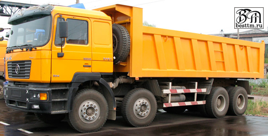 Китайский самосвал Shaanxi 8x4 Euro3 SX3315DT3206B Китайский самосвал Shaanxi 8x4 Euro3 SX3315DT3206B