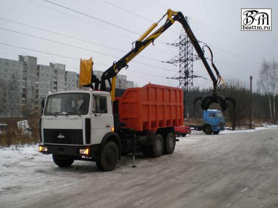 Ломовоз 58111Z на базе МАЗ-6303А3 Ломовоз 58111Z на базе МАЗ-6303А3