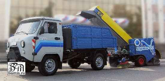 Прицепное подметально-уборочное оборудование "ПУМА-01" Прицепное подметально-уборочное оборудование "ПУМА-01"