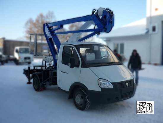 Автовышка ВИПО-12-01 на базе шасси ГАЗ-3302 Газель Автовышка ВИПО-12-01 на базе шасси ГАЗ-3302 Газель