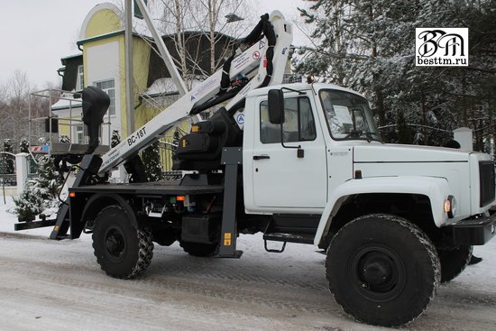 Подъемник автомобильный телескопический ВС-18Т-05 автовышка на базе шасси ГАЗ Подъемник автомобильный телескопический ВС-18Т-05 автовышка на базе шасси ГАЗ