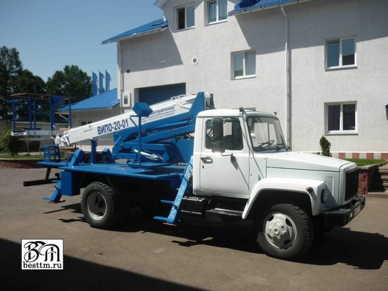 Автоподъемник ВИПО-20-01 на базе шасси ГАЗ-3309 Автоподъемник ВИПО-20-01 на базе шасси ГАЗ-3309
