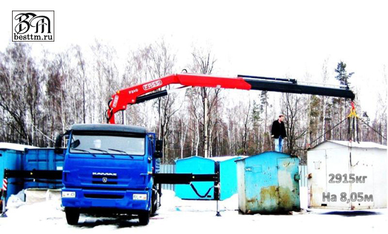 Кран манипулятор Fassi F245A.0 Кран манипулятор Fassi F245A.0