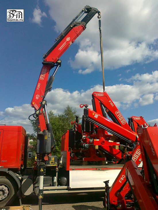 Кран манипулятор Fassi F295A e-dynamic Кран манипулятор Fassi F295A e-dynamic