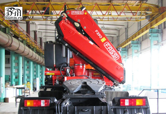 Кран манипулятор Fassi F295A e-dynamic Кран манипулятор Fassi F295A e-dynamic