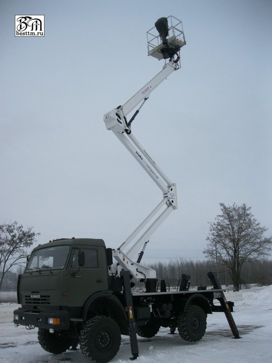 Автоподъемник ПМС-2815-02 на базе шасси КАМАЗ-43501 Автоподъемник ПМС-2815-02 на базе шасси КАМАЗ-43501