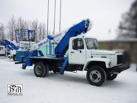 Автоподъемник ВИПО-18-01 на базе шасси ГАЗ-33086 Автоподъемник ВИПО-18-01 на базе шасси ГАЗ-33086
