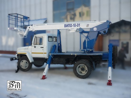 Автоподъемник ВИПО-18-01 на базе шасси ГАЗ-3309 исп.1 Автоподъемник ВИПО-18-01 на базе шасси ГАЗ-3309 исп.1
