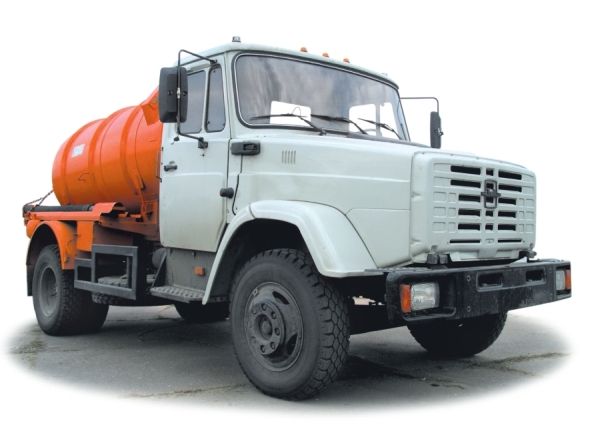 Вакуумная машина ЗИЛ КО-520 Вакуумная машина ЗИЛ КО-520