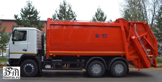 Мусоровоз с задней загрузкой КО-427-90 Мусоровоз с задней загрузкой КО-427-90