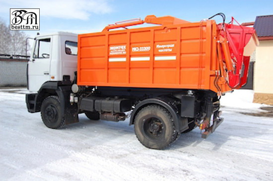 Мусоровоз с задней загрузкой МКЗ-33300 Мусоровоз с задней загрузкой МКЗ-33300