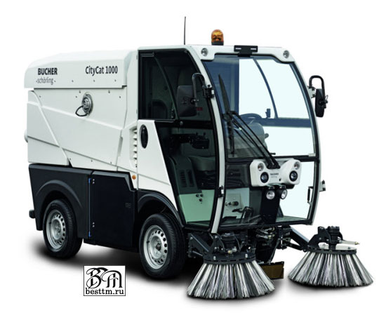 Компактная вакуумная подметально-уборочная машина BUCHER CityCat 1000 Компактная вакуумная подметально-уборочная машина BUCHER CityCat 1000