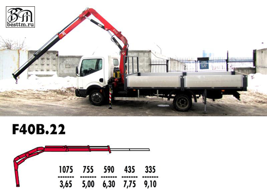 Кран манипулятор Fassi F40A active Кран манипулятор Fassi F40A active