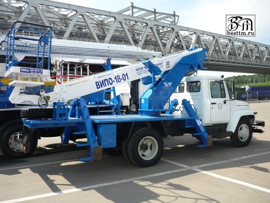 Автоподъемник ВИПО-18-01 на базе шасси ГАЗ-3309 Автоподъемник ВИПО-18-01 на базе шасси ГАЗ-3309