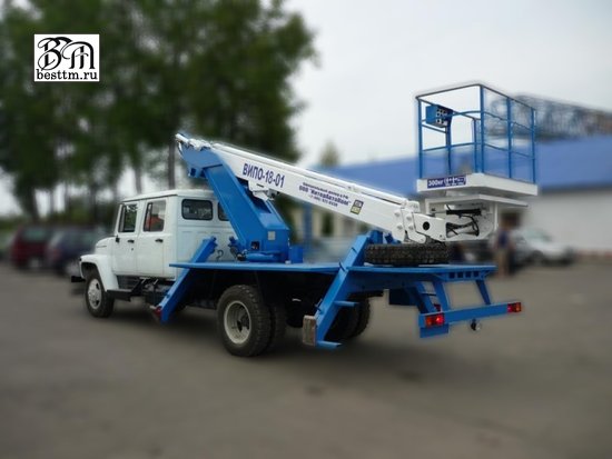 Автоподъемник ВИПО-18-01 на базе шасси ГАЗ-3309 Автоподъемник ВИПО-18-01 на базе шасси ГАЗ-3309