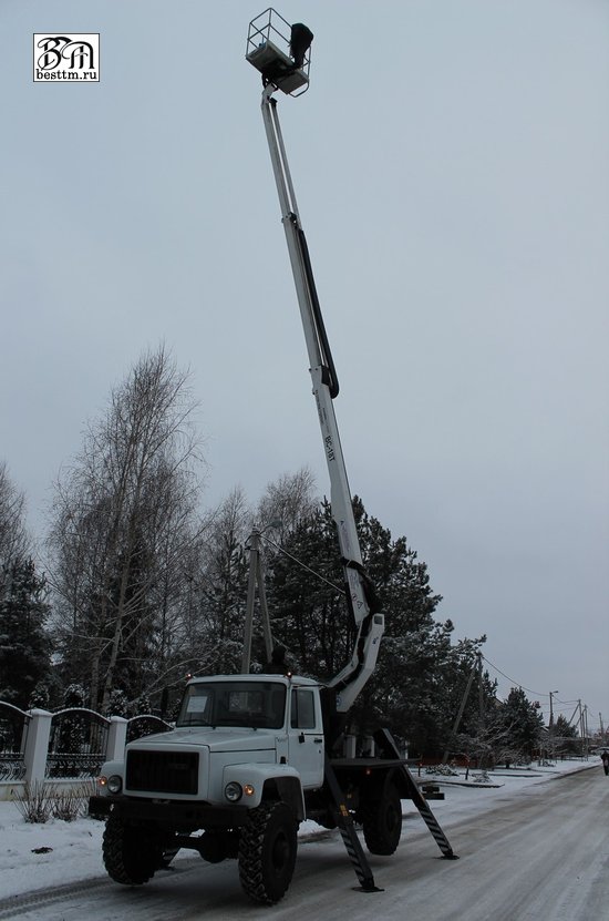 Подъемник автомобильный телескопический ВС-18Т-05 автовышка на базе шасси ГАЗ Подъемник автомобильный телескопический ВС-18Т-05 автовышка на базе шасси ГАЗ