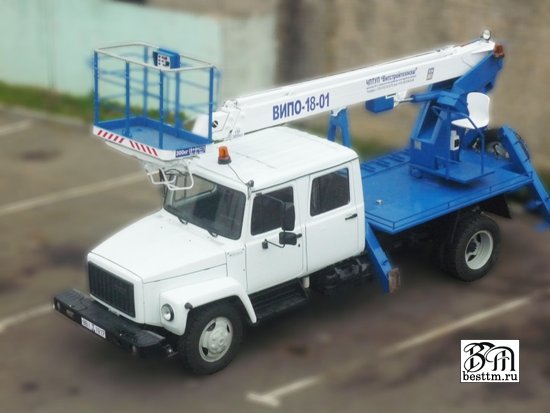 Автоподъемник ВИПО-18-01 на базе шасси ГАЗ-3309 исп.1 Автоподъемник ВИПО-18-01 на базе шасси ГАЗ-3309 исп.1