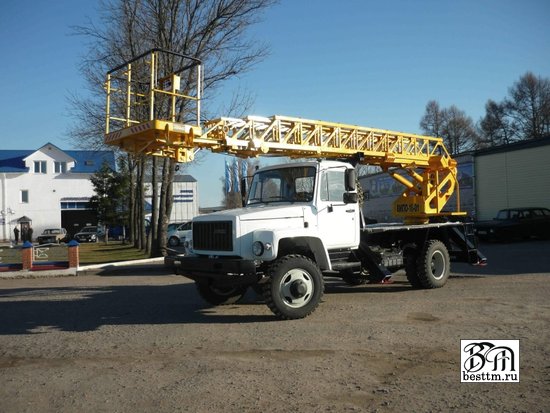 Автоподъемник ВИПО-18-01 лестница на базе шасси ГАЗ-3309 Автоподъемник ВИПО-18-01 лестница на базе шасси ГАЗ-3309