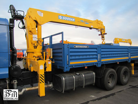 Кран-манипулятор Soosan SCS 746L Кран-манипулятор Soosan SCS 746L