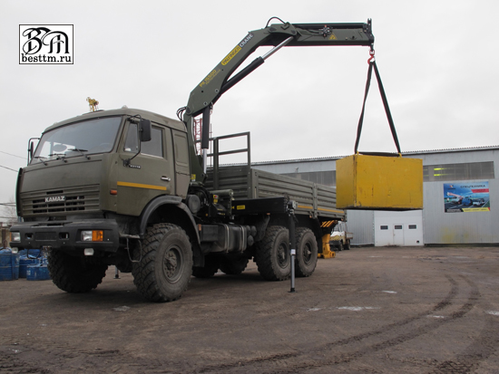 Бортовой автомобиль КАМАЗ 43118 военный с КМУ РК 15500А Бортовой автомобиль КАМАЗ 43118 военный с КМУ РК 15500А
