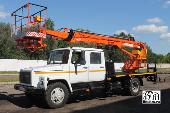 Автогидроподъемник телескопический ВС-18Т (автовышка) Автогидроподъемник телескопический ВС-18Т (автовышка)