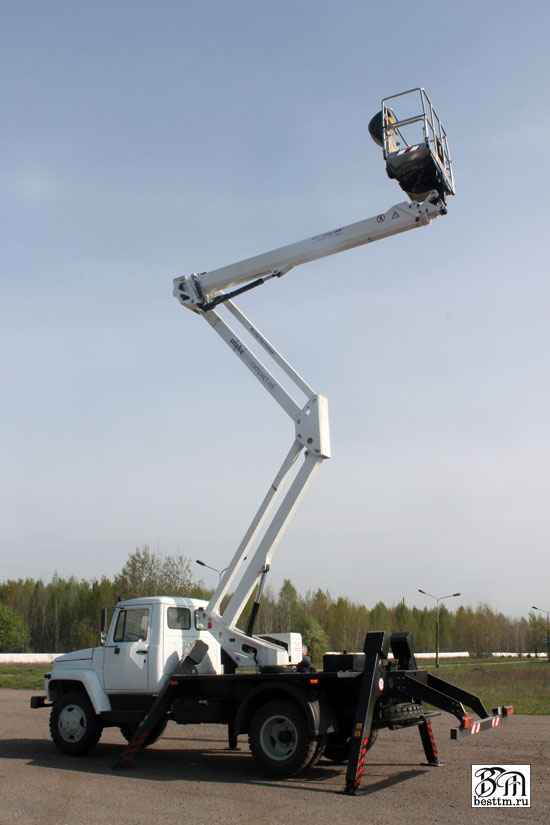 Автогидроподъемник ПМС-2311-04 на базе шасси ГАЗ-3309 Автогидроподъемник ПМС-2311-04 на базе шасси ГАЗ-3309