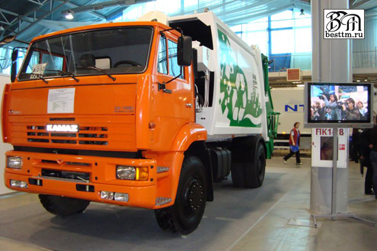 Мусоровоз с задней загрузкой КО-440В Мусоровоз с задней загрузкой КО-440В