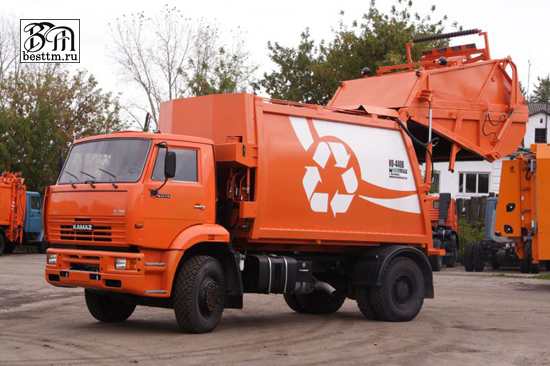 Мусоровоз с задней загрузкой КО-440В Мусоровоз с задней загрузкой КО-440В