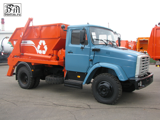 Мусоровоз контейнерный КО-440АД Мусоровоз контейнерный КО-440АД