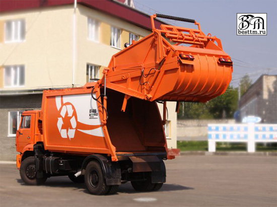 Мусоровоз с задней загрузкой КО-440В Мусоровоз с задней загрузкой КО-440В