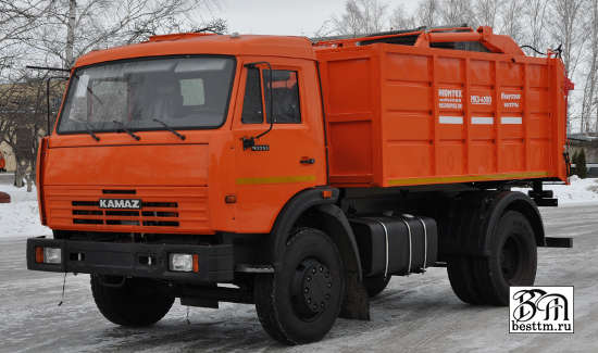 Мусоровоз с задней загрузкой МКЗ-4500 (новое название МК-4440-02) Мусоровоз с задней загрузкой МКЗ-4500 (новое название МК-4440-02)