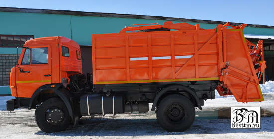 Мусоровоз с задней загрузкой МКЗ-4503 (новое название МК-4441-02) Мусоровоз с задней загрузкой МКЗ-4503 (новое название МК-4441-02)