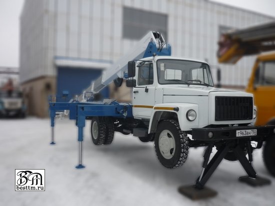 Автоподъемник ВИПО-24-01 на базе шасси ГАЗ-3309 Автоподъемник ВИПО-24-01 на базе шасси ГАЗ-3309