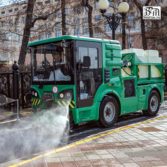 Машина коммунальная вакуумная тротуароуборочная МК-2000 Машина коммунальная вакуумная тротуароуборочная МК-2000